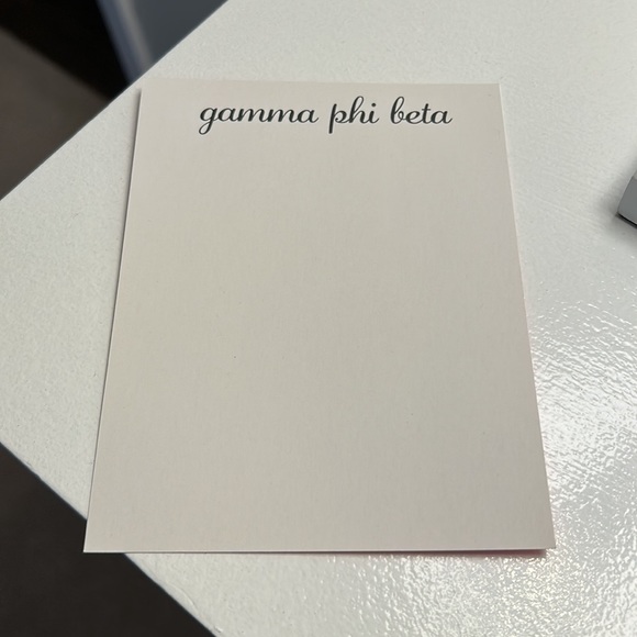 Gamma Phi Beta cards - Picture 3 of 3